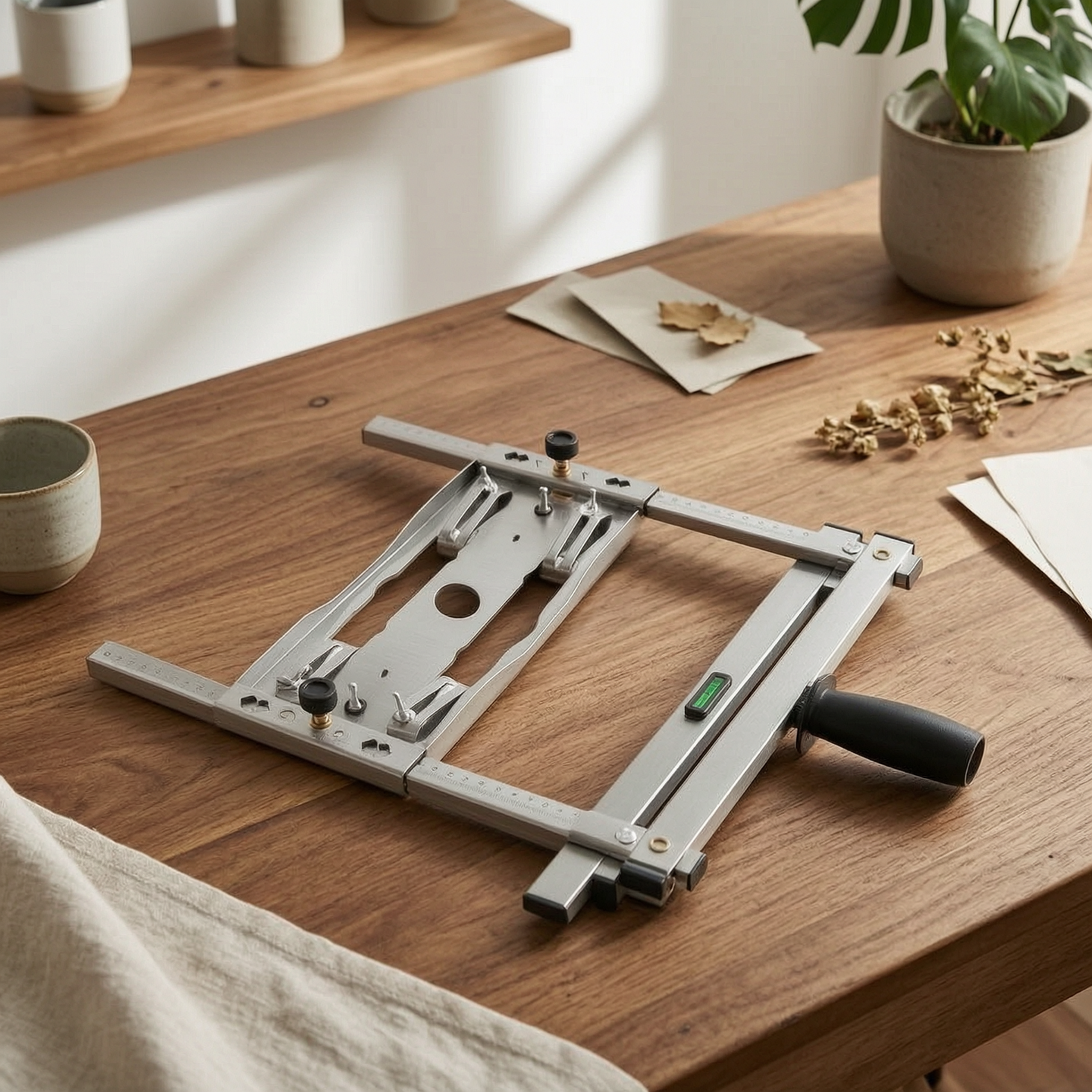 Woodworking Workshop - Szablon do cięcia desek z wbudowaną