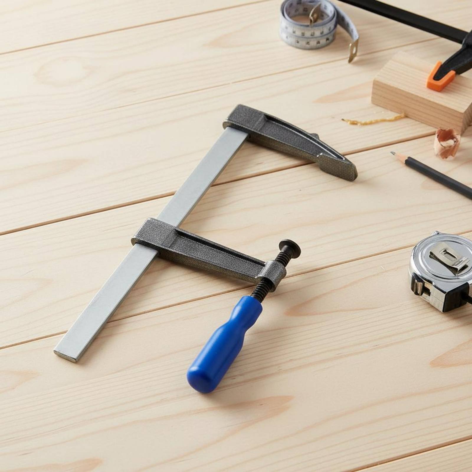 Woodworking Workshop - Zacisk stolarski F-Clamp z łatwą regulacją,