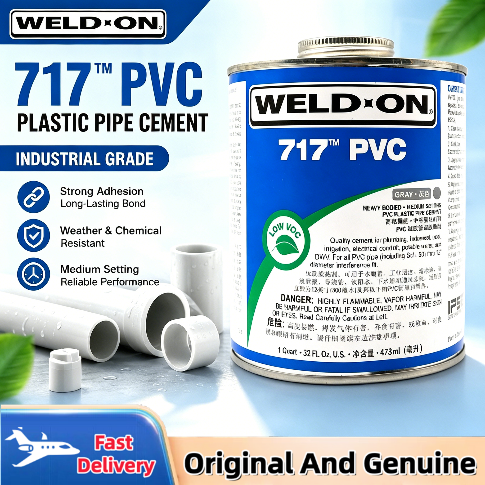 Woodworking Usa - Klej do PVC 717 Import Special