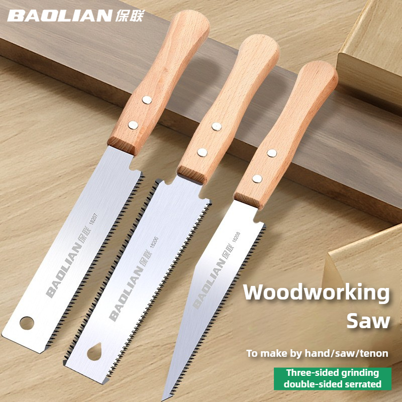 Woodworking Japanese - Piła ręczna w stylu japońskim Jedno-/dwustronna
