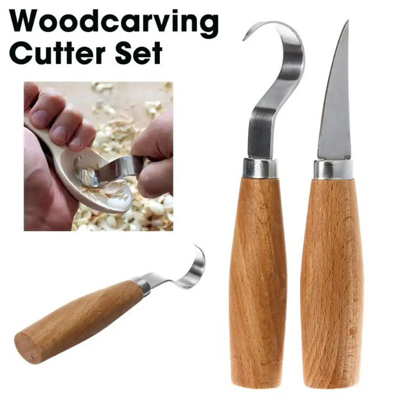 Woodworking Hand Tools - Nóż do rzeźbienia w drewnie, dłuto,