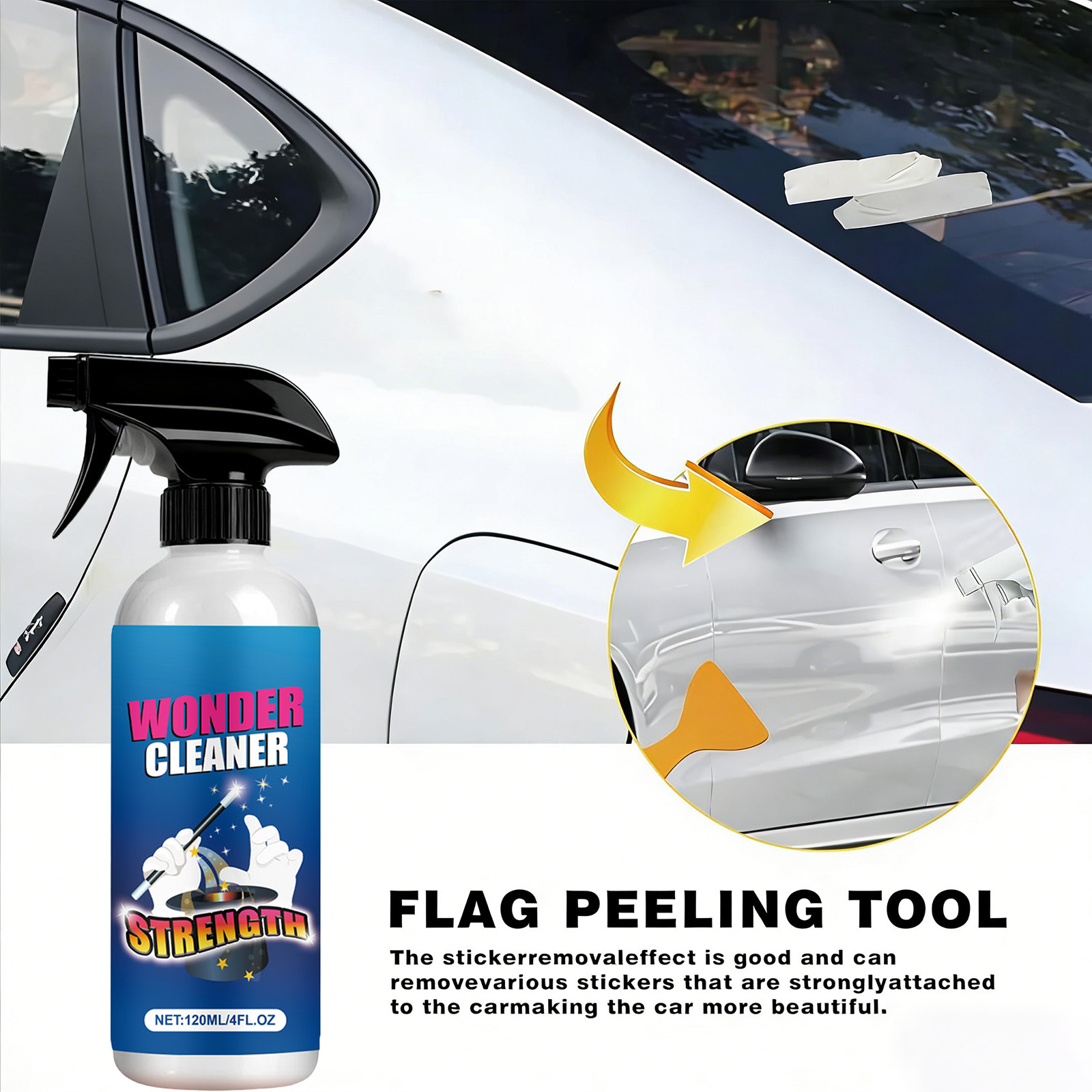 Xfasten Woodworking Tape - Mocny spray do usuwania kleju, szybko