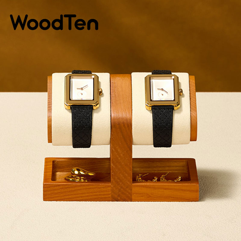 Woodworking Show - Drewniany stojak na zegarki WoodTen, drewniany
