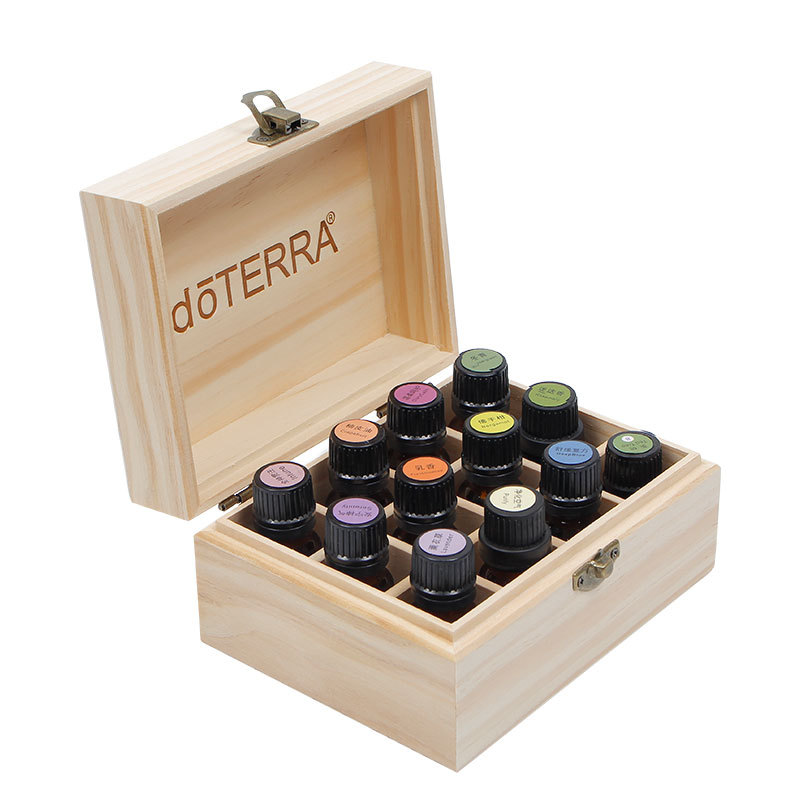Woodworking Show - Do przechowywania olejków eterycznych DoTERRA Drewniane