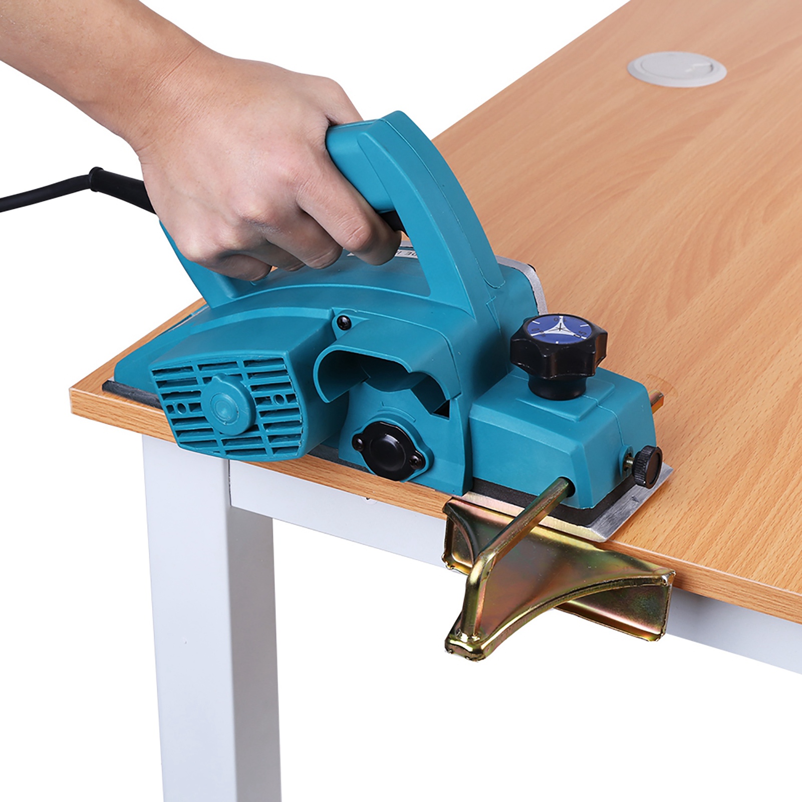 Woodworking Usa - Przenośna elektryczna strugarka do drewna, ręczne