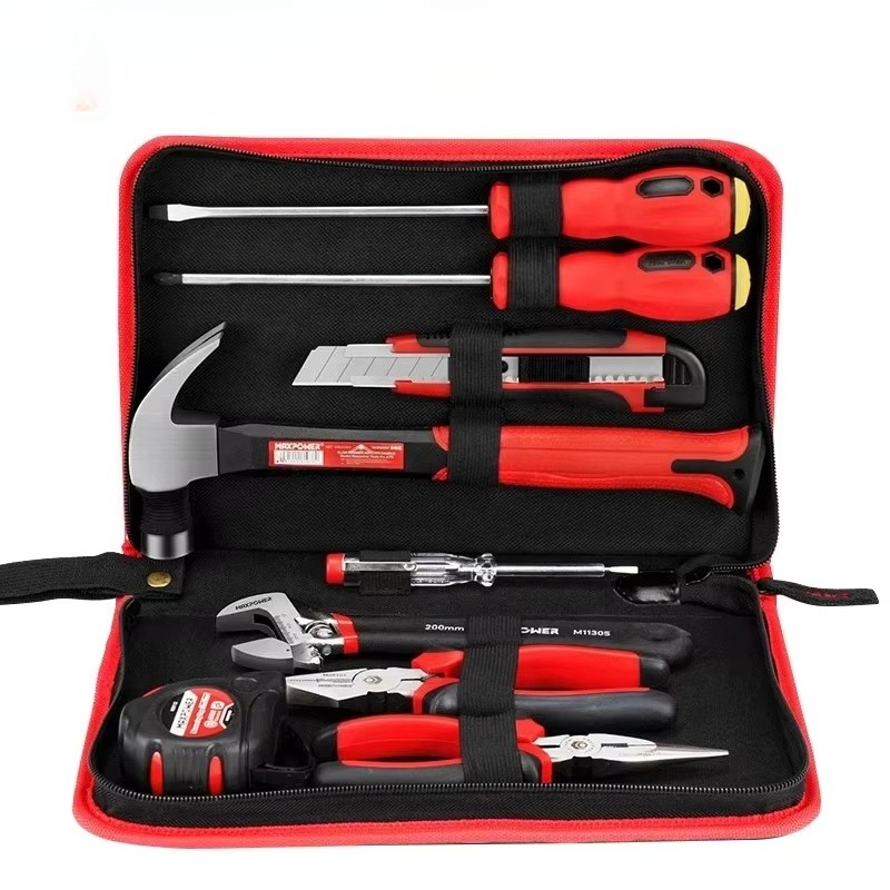 Woodworking Hand Tools - Zestaw narzędzi domowych 9-częściowy, możliwość personalizacji