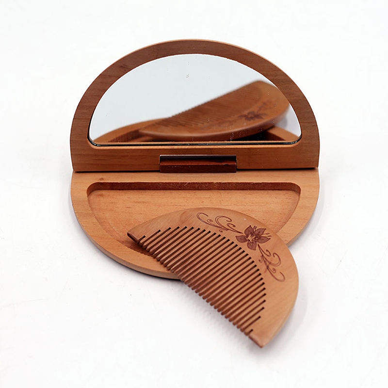 Woodworking Women - Mini lusterko do makijażu w stylu