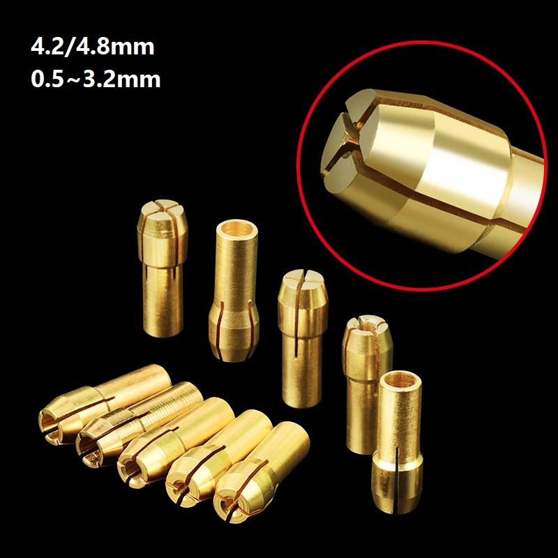 Woodworking Tools List - Zestaw uchwytów do szlifierki elektrycznej 4.2/4.8mm