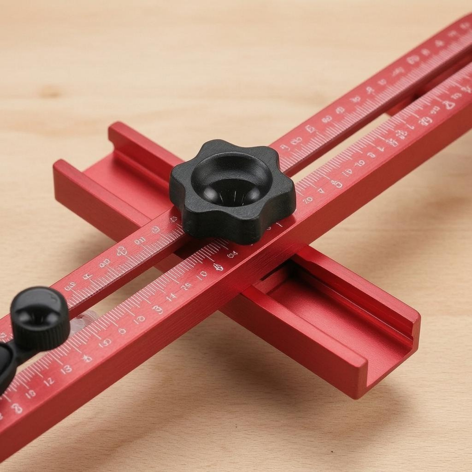 Woodworking Jig - Przyrząd do frezowania drewna, ramię pomiarowe,