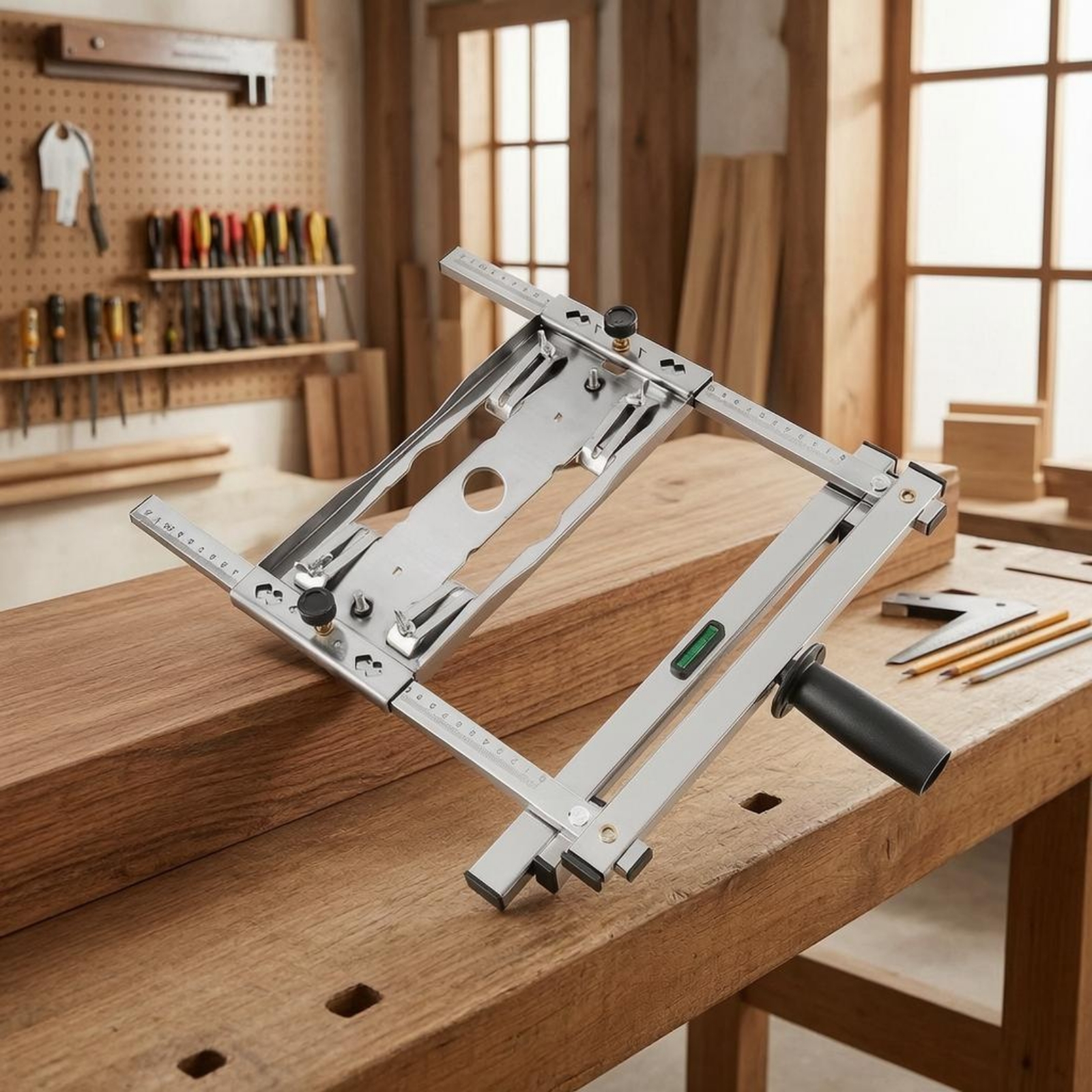 Szablon do cięcia desek z wbud – Woodworking Workshop recenzja i cena