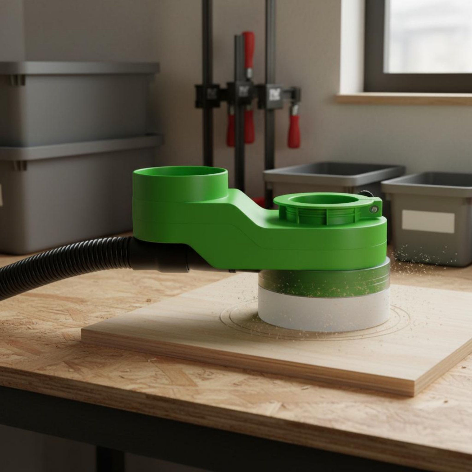Osłona przeciwpyłowa wrzeciona – Woodworking Workshop recenzja i cena