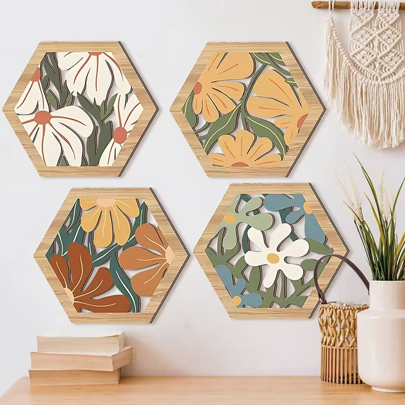 4 szt. Drewniane dekoracje ści – Xfasten Woodworking Tape recenzja i cena