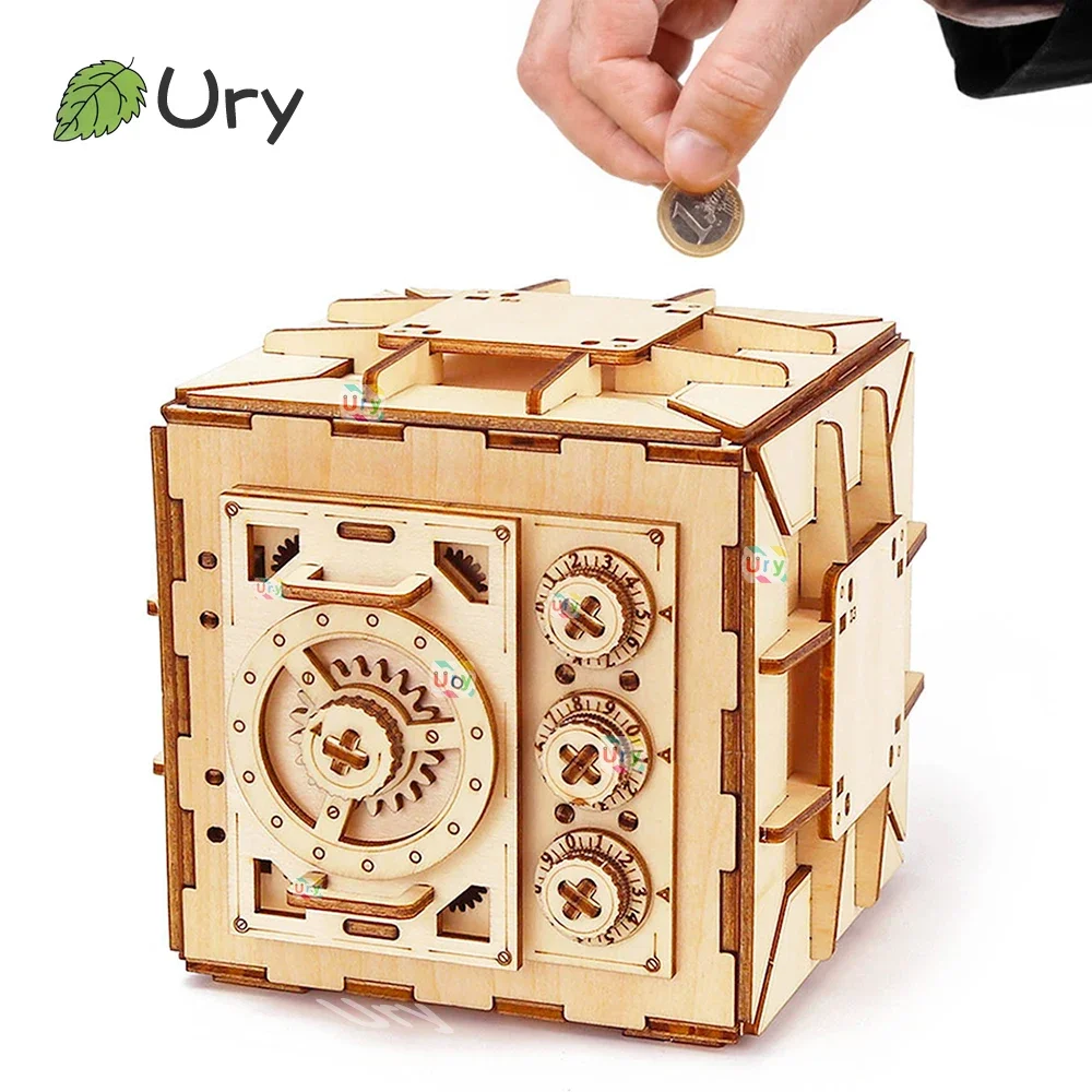 URY Drewniane puzzle 3D Hasło  – Woodworking Women recenzja i cena