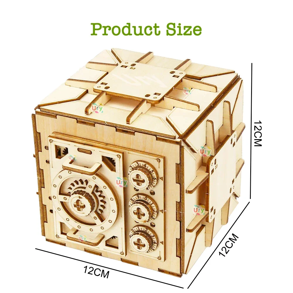 URY Drewniane puzzle 3D Hasło  – Woodworking Women recenzja i cena