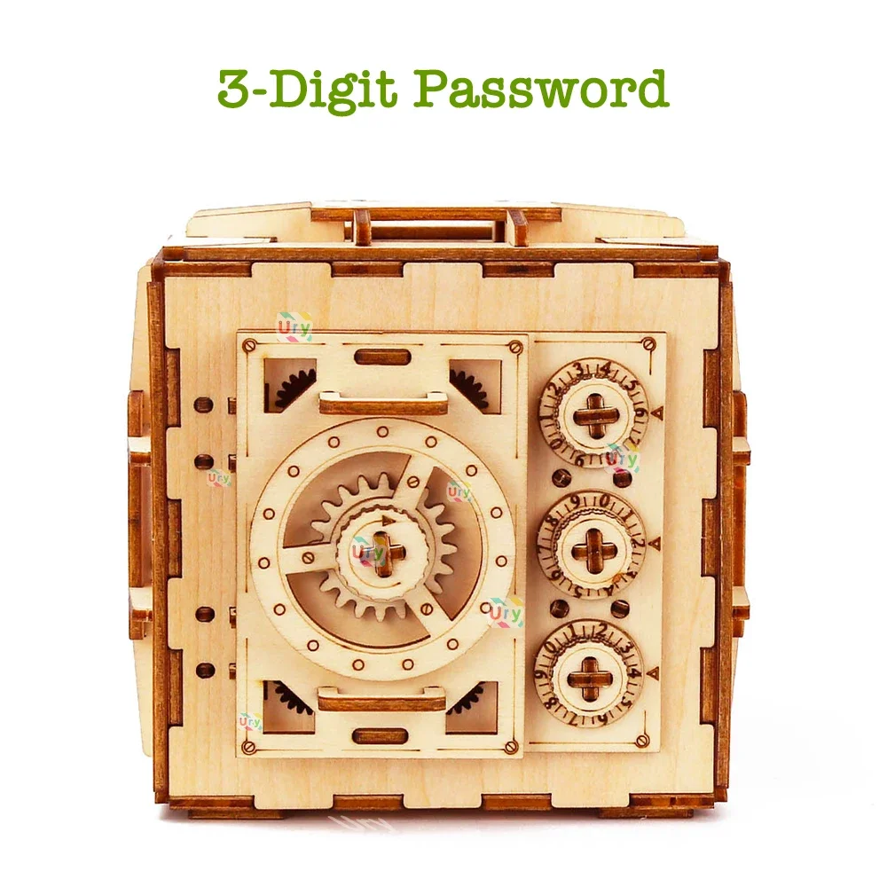 URY Drewniane puzzle 3D Hasło  – Woodworking Women recenzja i cena