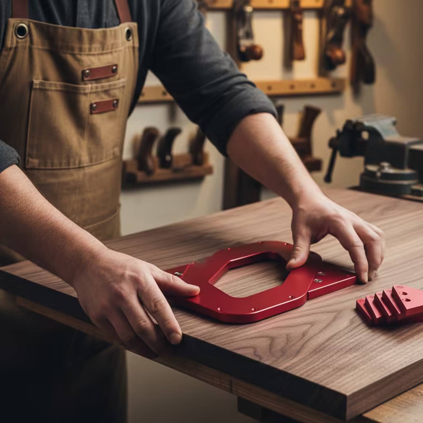 Szablon narożny do frezarki z  – Woodworking Jig recenzja i cena