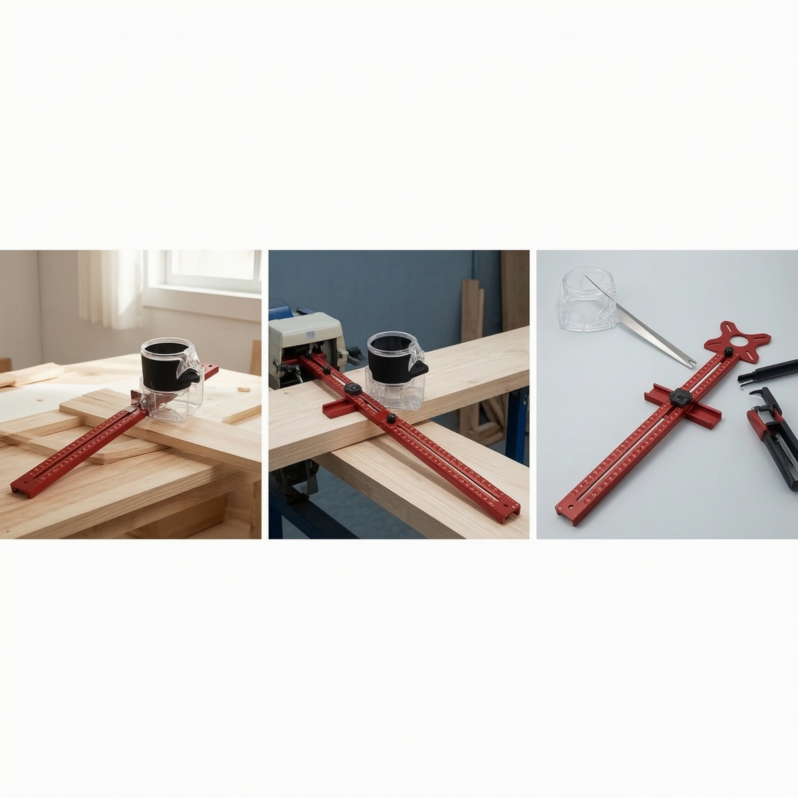 Szablon do frezowania okręgów  – Woodworking Jig recenzja i cena