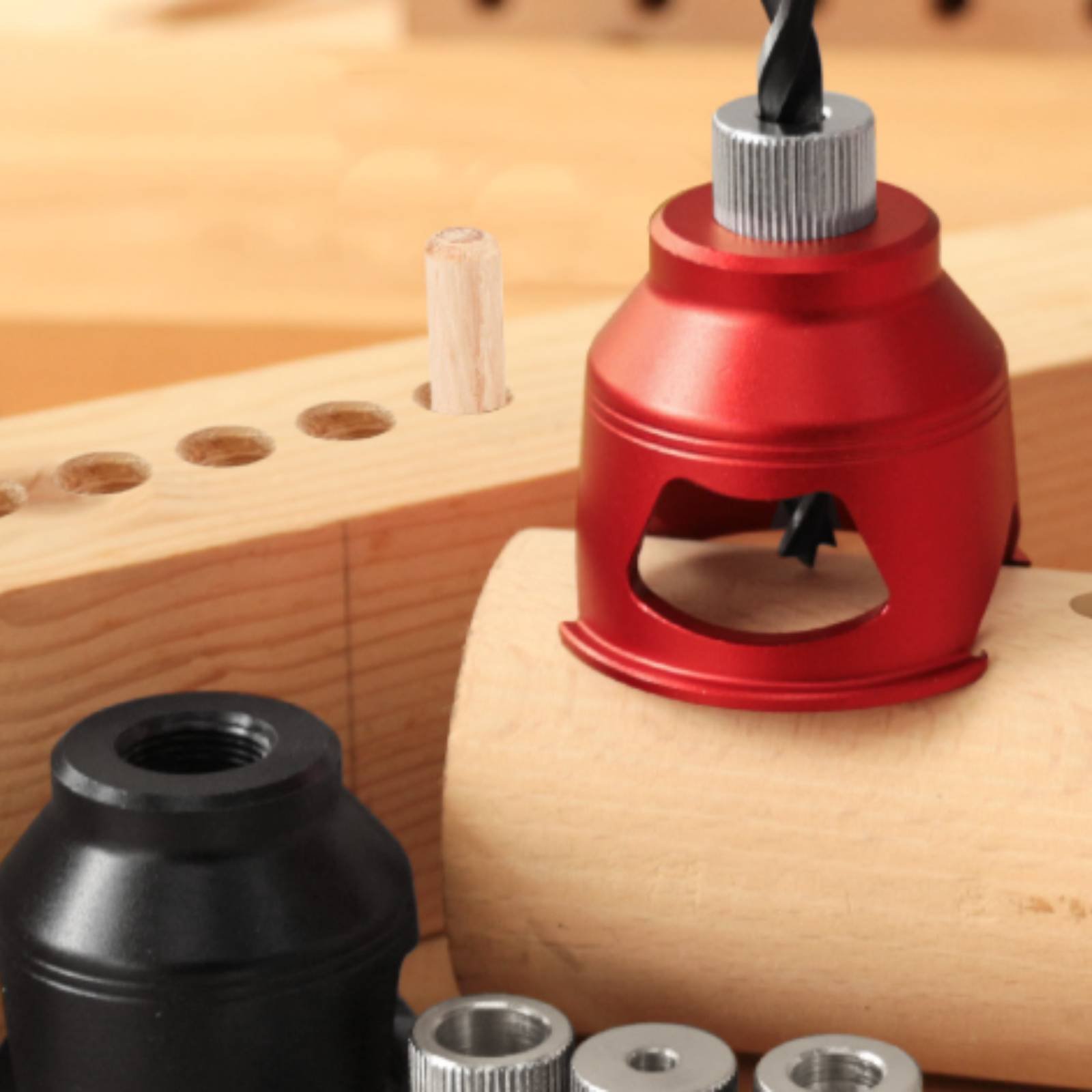 Samocentrujący szablon do kołk – Woodworking Jig recenzja i cena