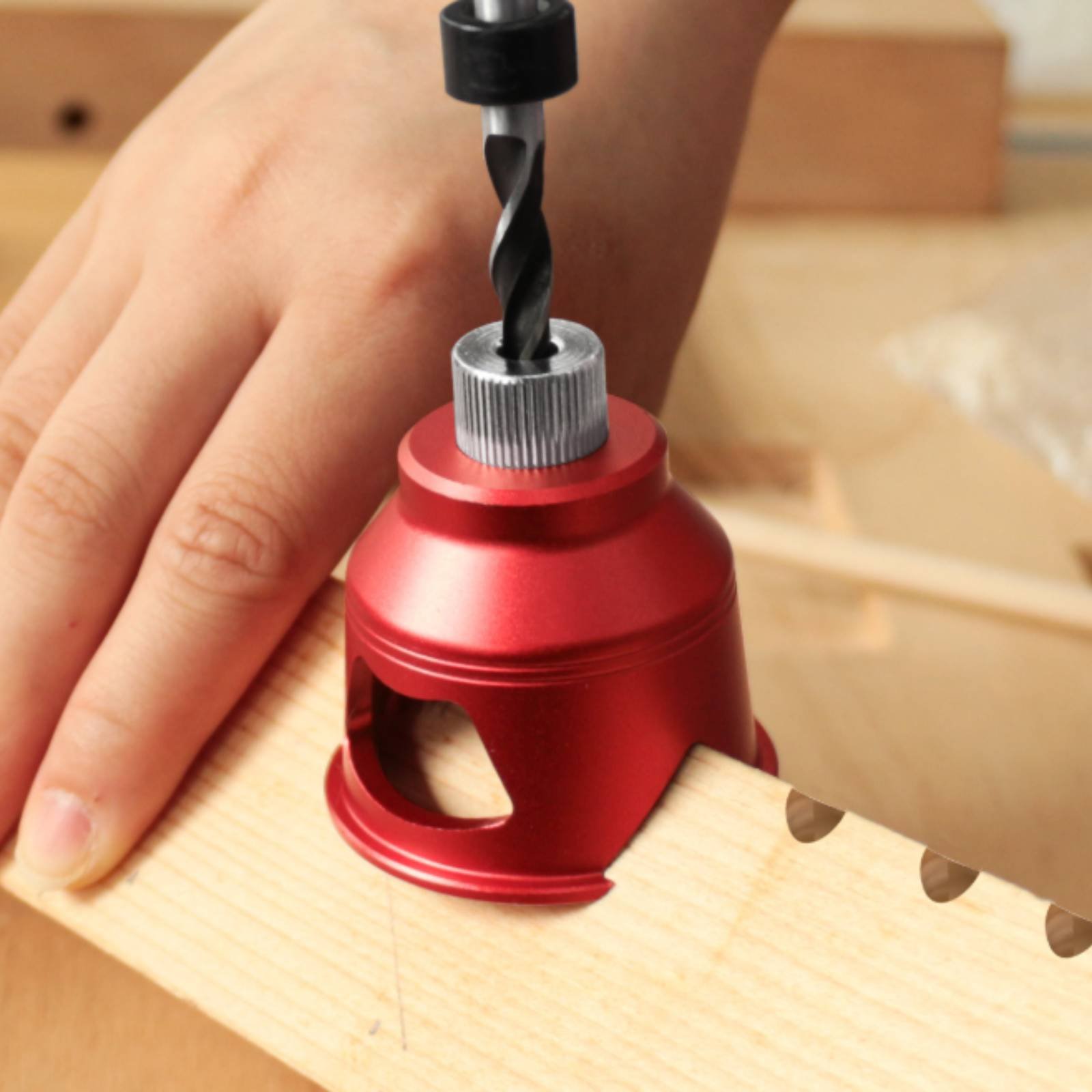 Samocentrujący szablon do kołk – Woodworking Jig recenzja i cena