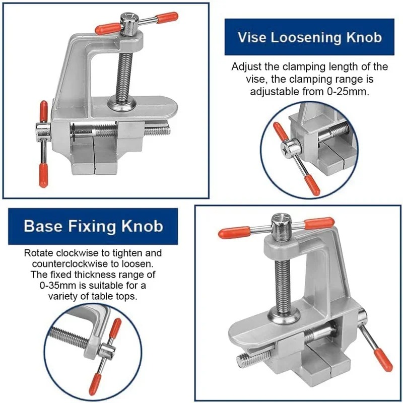 Mini imadło stołowe wielofunkc – Woodworking Quote recenzja i cena