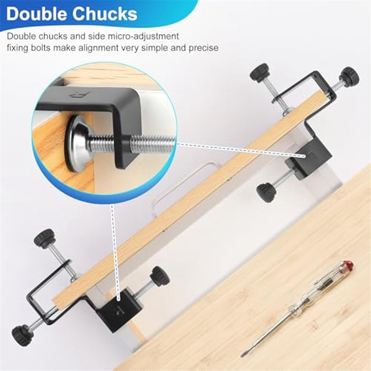A002 2 szt. Klipsy montażowe d – Woodworking Jig recenzja i cena