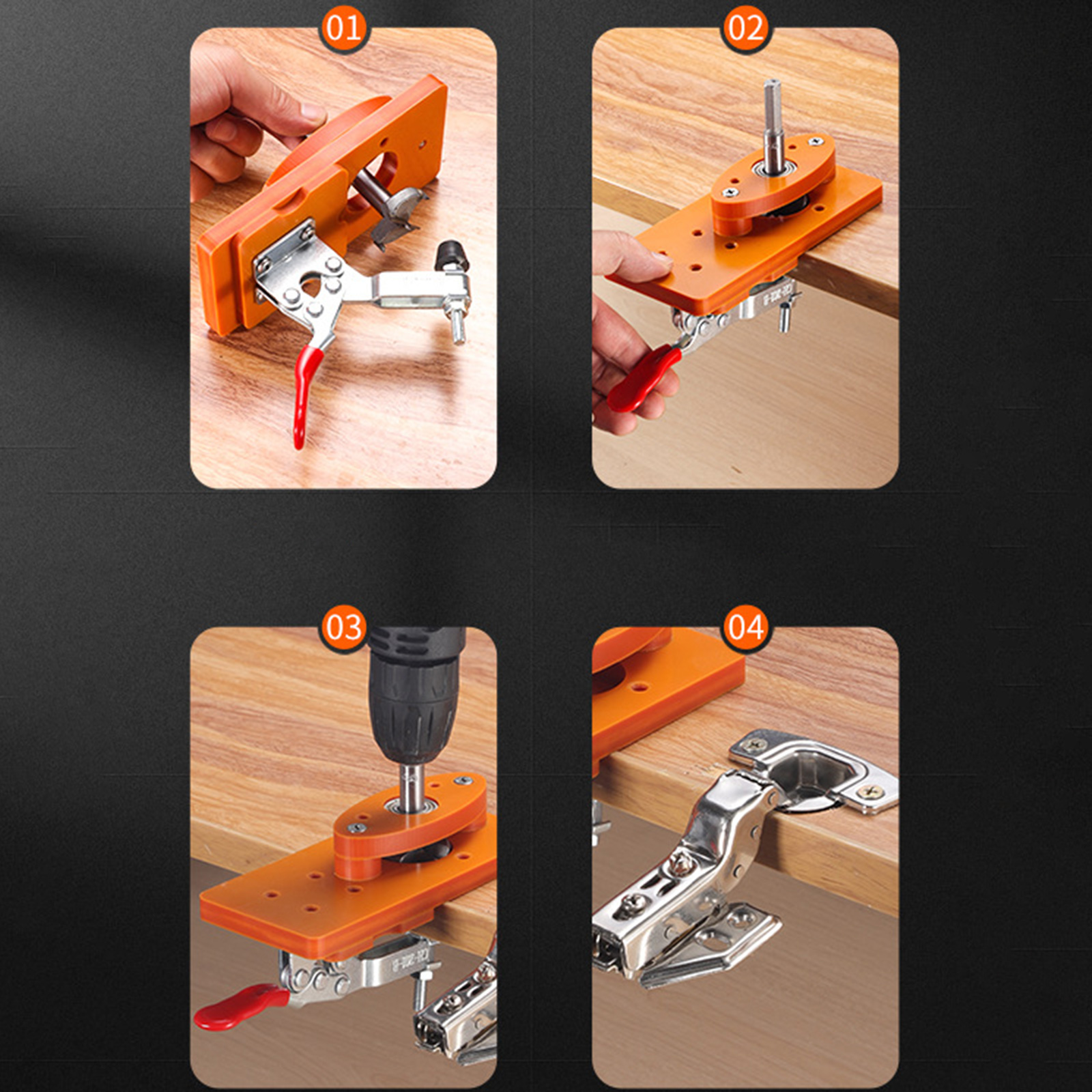 Szablon do wiercenia otworów p – Woodworking Jig recenzja i cena