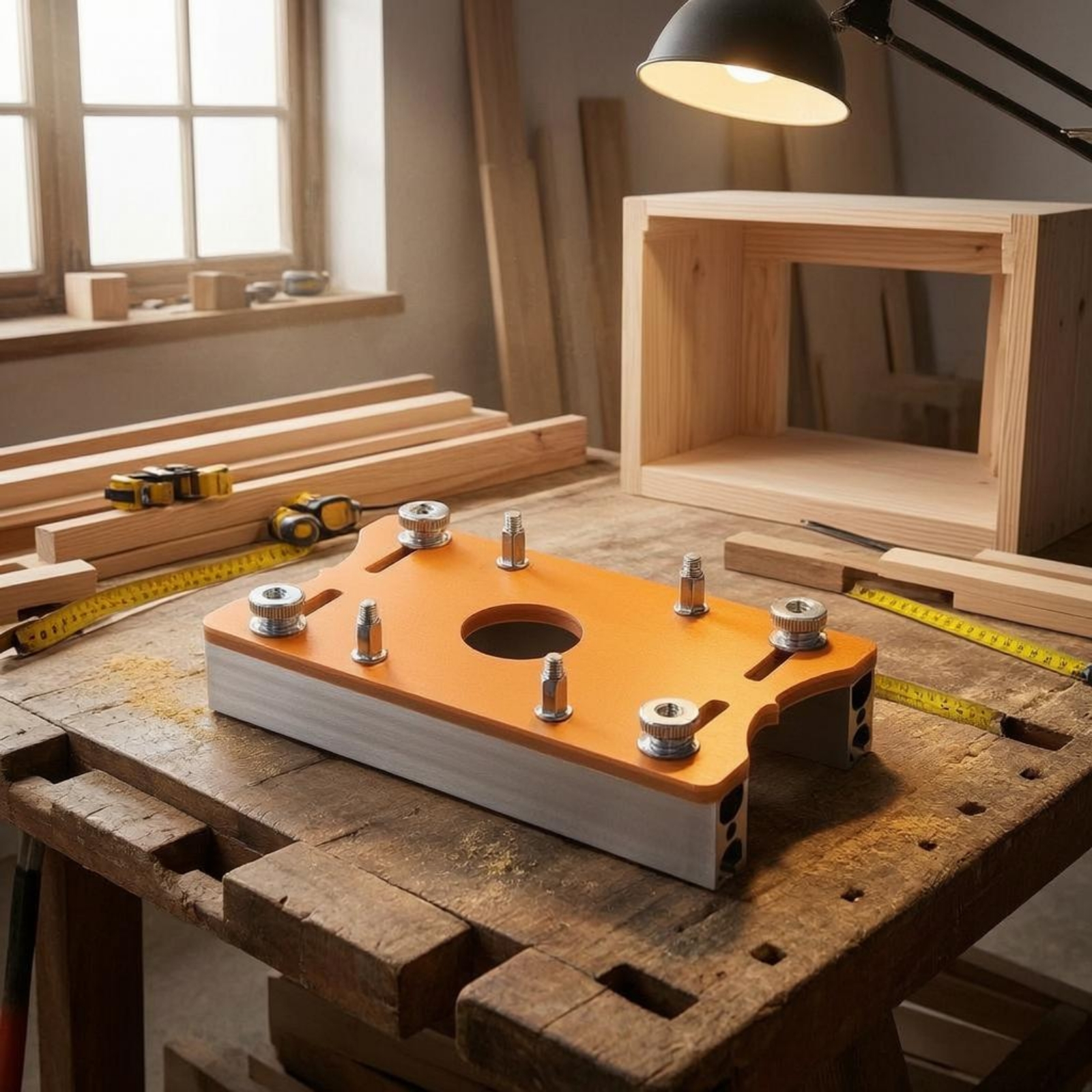 Szablon do frezowania rowków,  – Woodworking Jig recenzja i cena