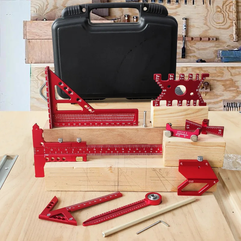 Zestaw stolarski z aluminiowym – Woodworking Hand Tools recenzja i cena