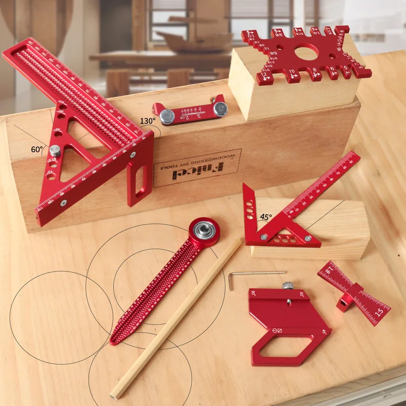 Zestaw stolarski z aluminiowym – Woodworking Hand Tools recenzja i cena