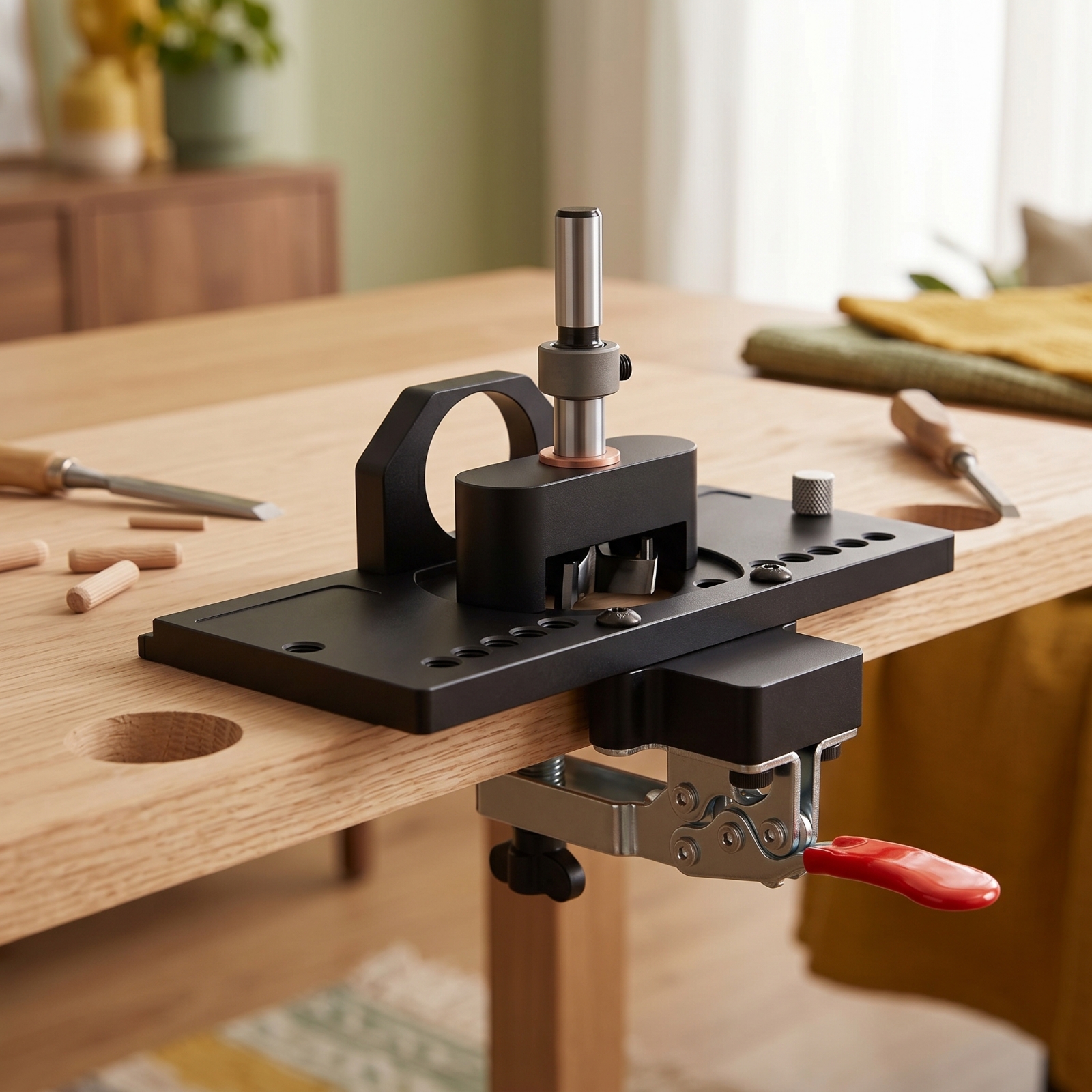 Szablon do zawiasów 35 mm, pre – Woodworking Jig recenzja i cena