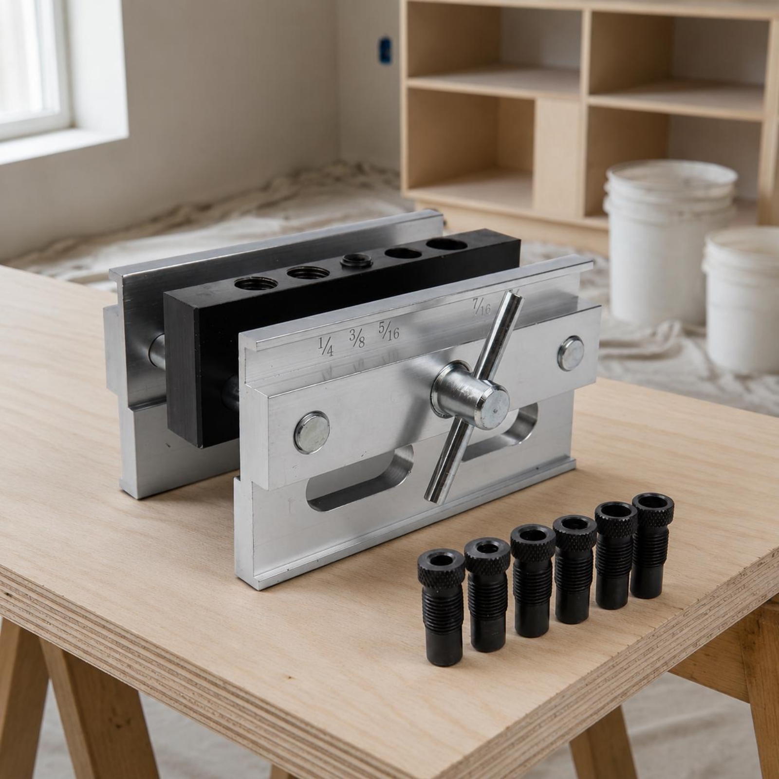 Samocentrujący szablon wiertar – Woodworking Jig recenzja i cena