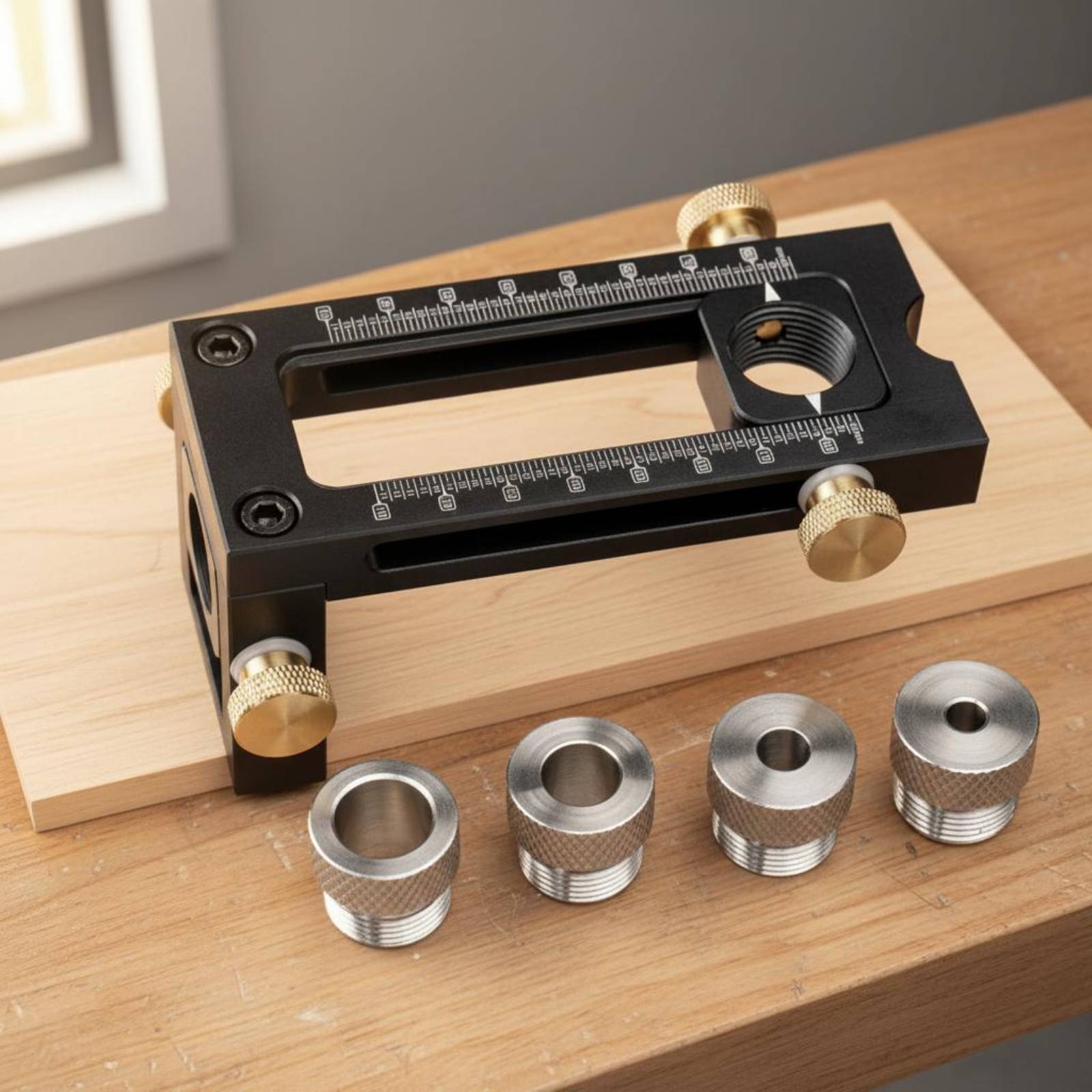 Regulowany przyrząd do wiercen – Woodworking Jig recenzja i cena