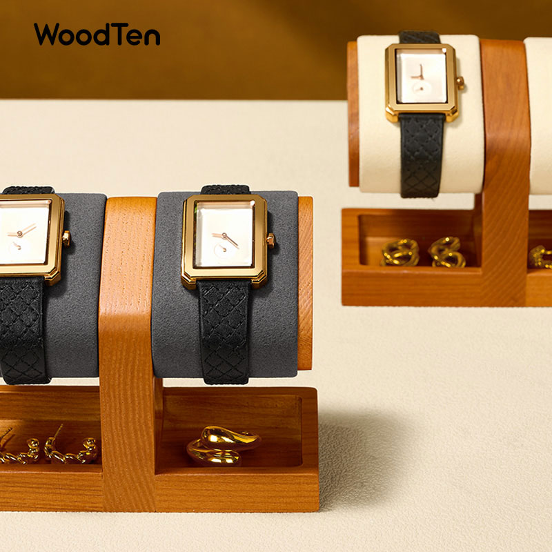 Drewniany stojak na zegarki Wo – Woodworking Show recenzja i cena