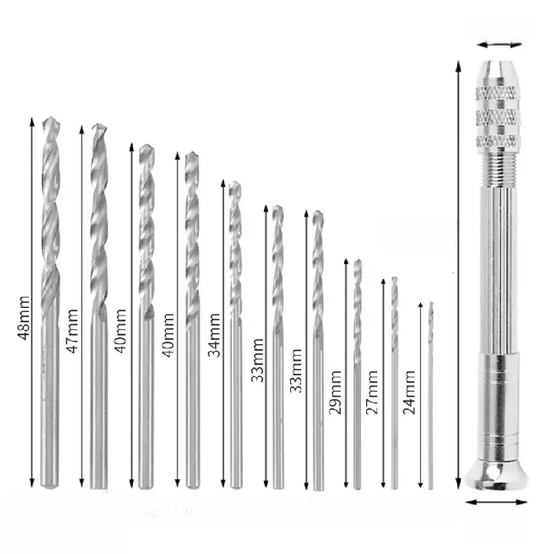 Miniaturowa wiertarka ręczna 0 – Woodworking Hand Tools recenzja i cena
