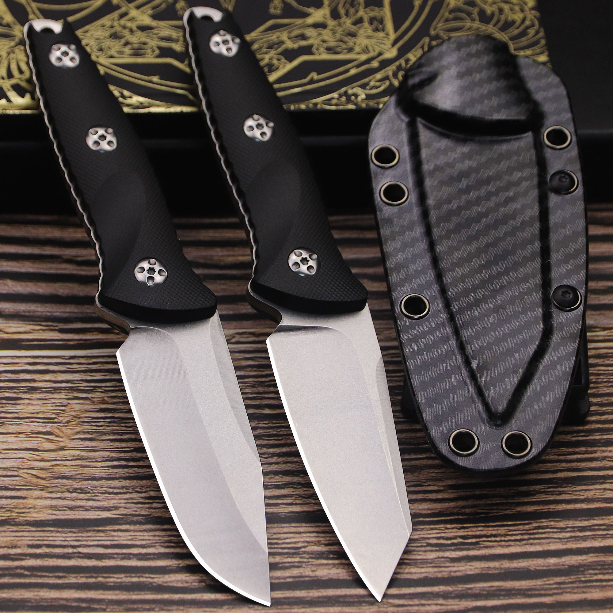 Nóż myśliwski outdoorowy USA M – Woodworking Usa recenzja i cena