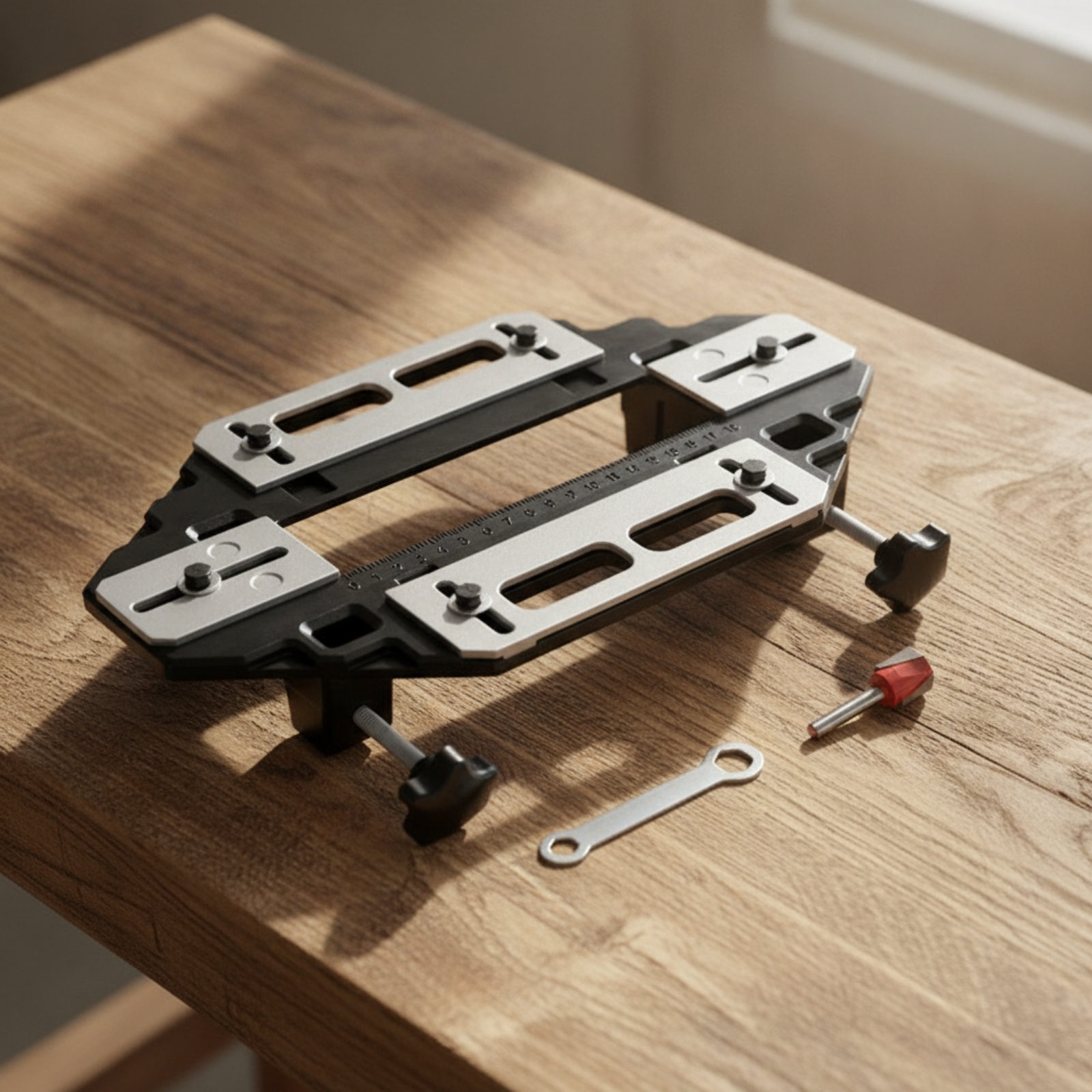 Szablon do frezowania zawiasów – Woodworking Jig recenzja i cena